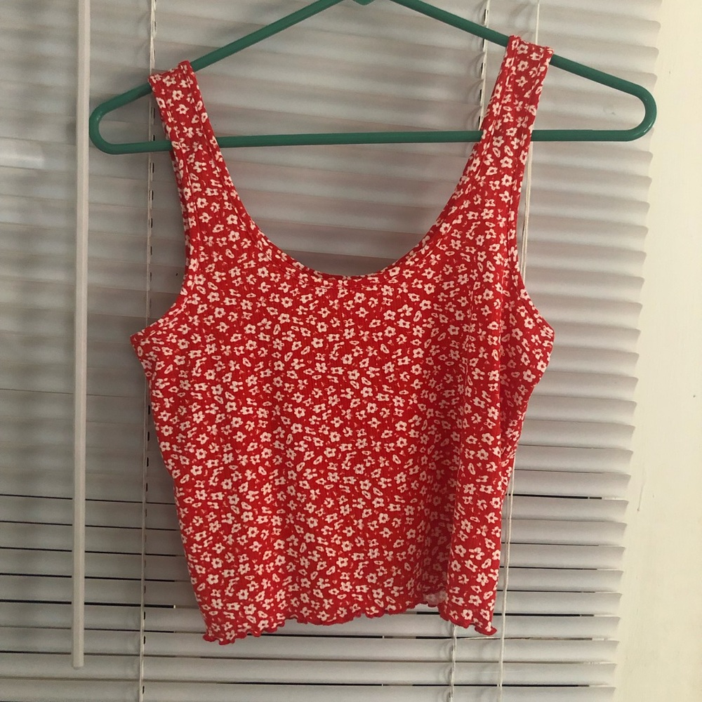 Summer croped tank top